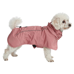 Spark Paws Veste Pluie Chien Rose Marin M, protection du corps lors de la pluie.