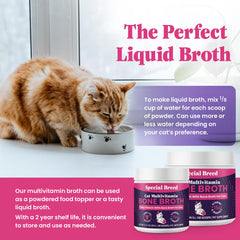 Special Breed cuillère-dose pour mesurer facilement la dose quotidienne.