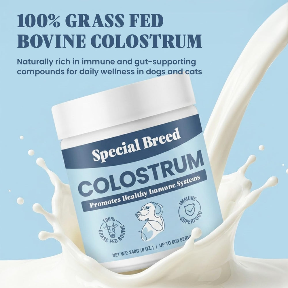 Special Breed Colostrum Bovin fabrication USA dans une installation GMP.