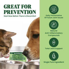Special Breed pour chiens et chats, texture fine facilitant l'ajout à l'alimentation.