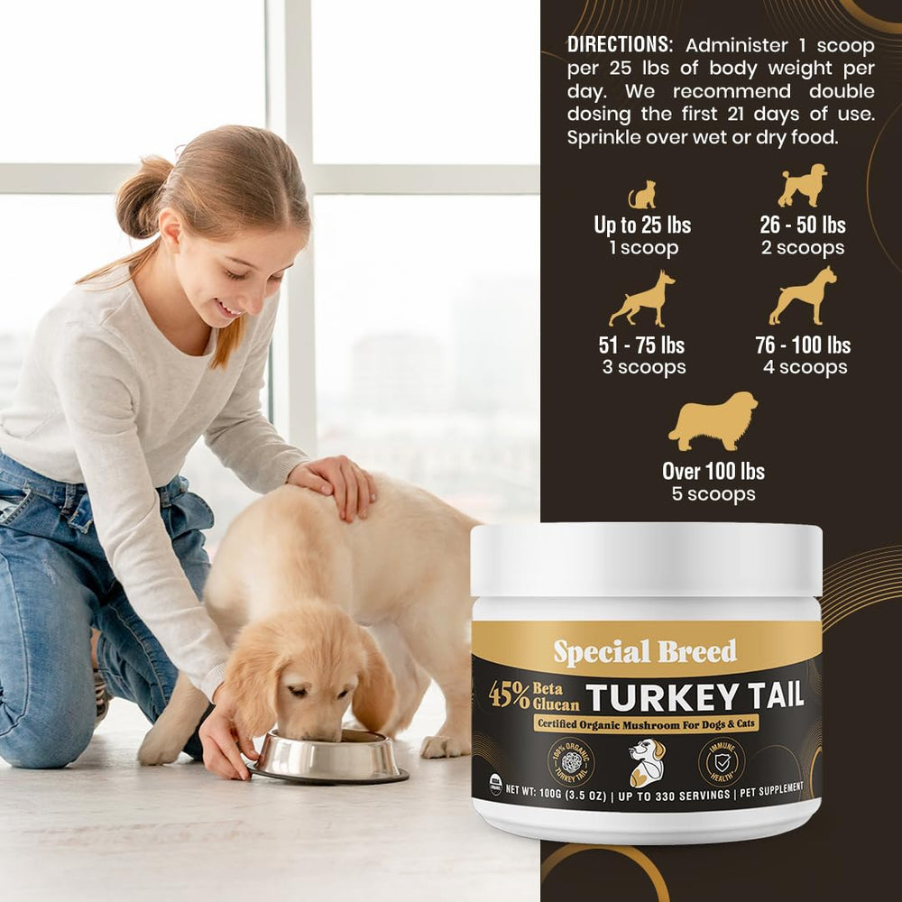 Special Breed tramete queue-dinde utilisation quotidienne, complément pratique