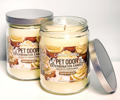 Pack de deux bougies SPECIALTY PET PRODUCTS odeur vanille crème