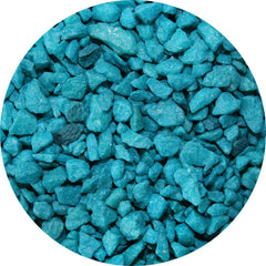 Spectrastone gravier turquoise pour aquarium, décor coloré sans modifier le pH.