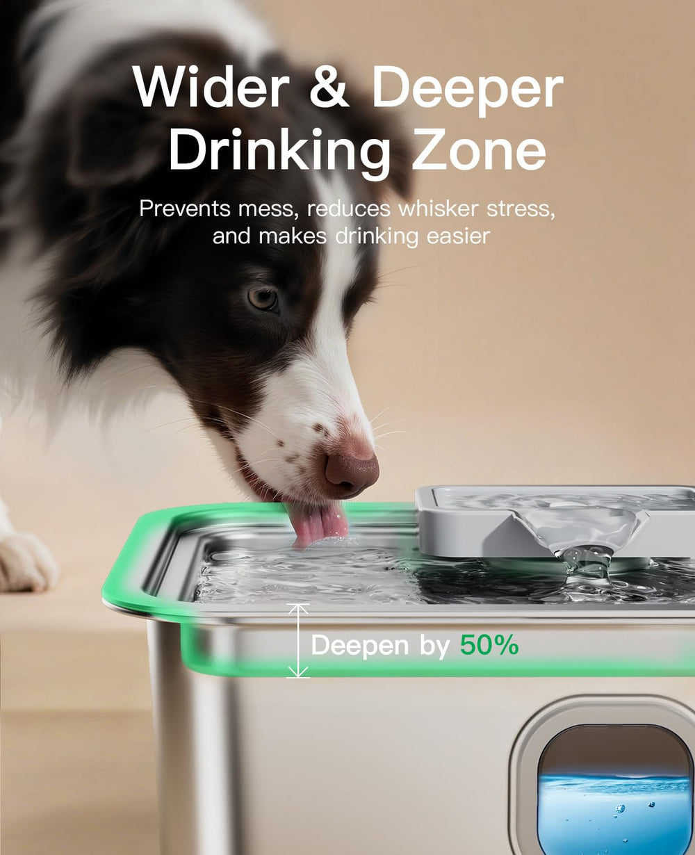 Filtration 5 couches Speedeer pour eau plus pure et agréable.