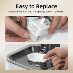 Speedeer guide rapide – remplacement facile des filtres pour fontaine chat