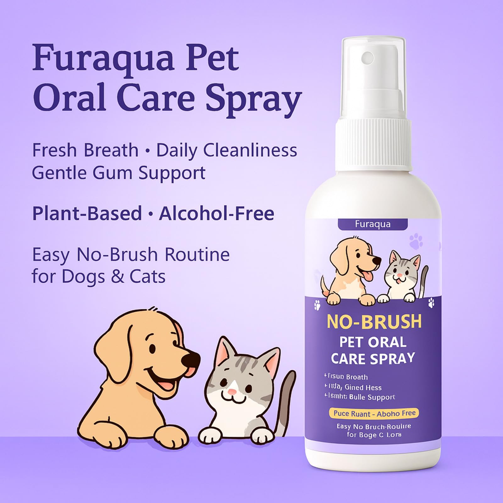 SPEORARY Furaqua – Application-brume dentaire quotidienne, soin sans brossage.