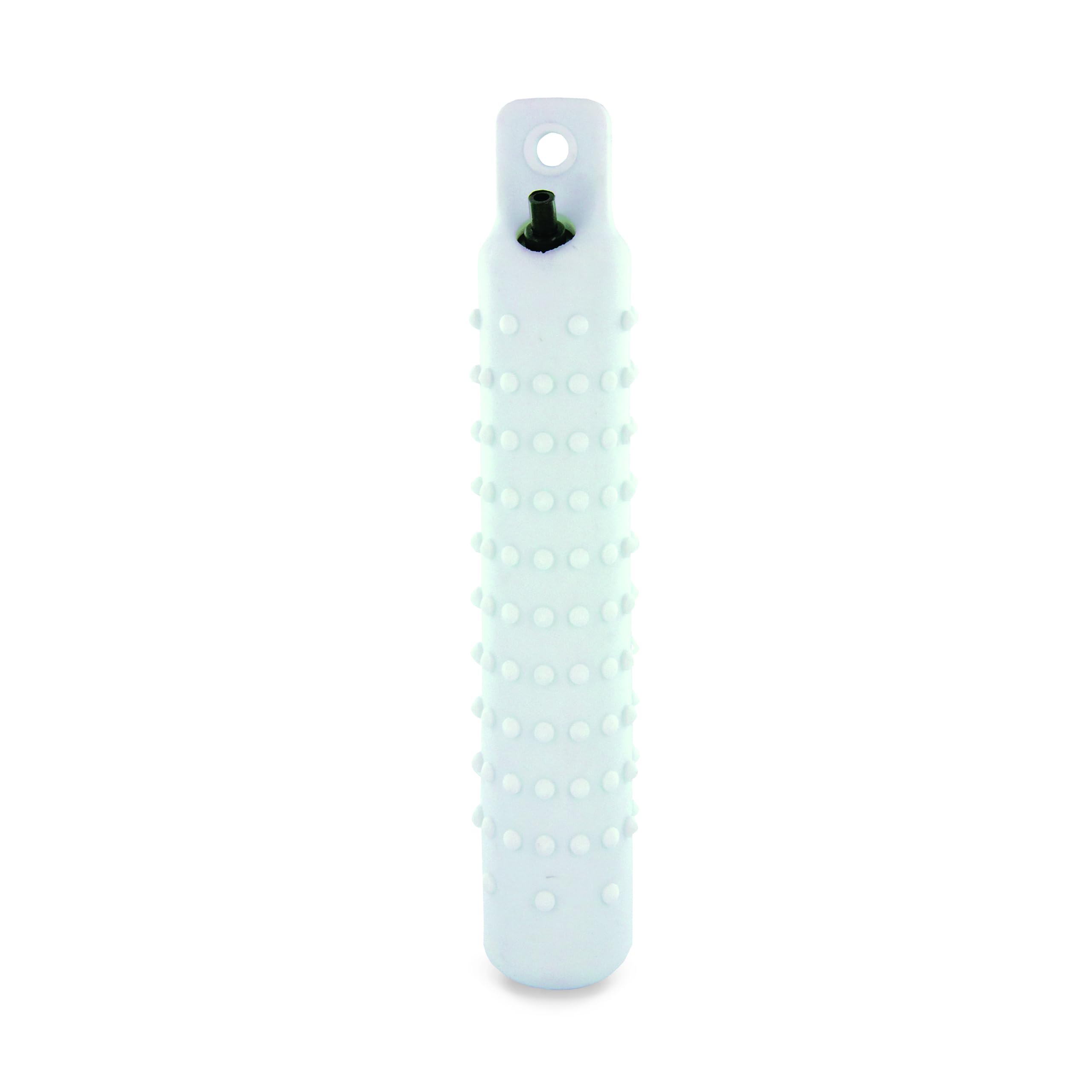 SportDOG Dummies plastiques blancs, gros plan sur la texture douce et sûre.