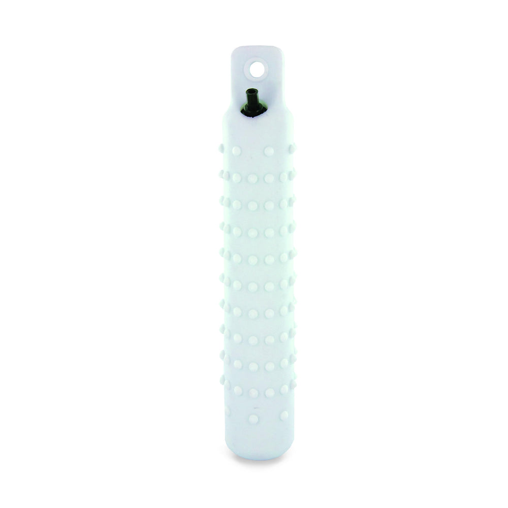 SportDOG Dummies plastiques blancs, gros plan sur la texture douce et sûre.