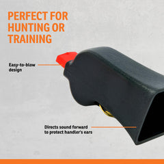 SportDOG Mega Sifflet projection sonore dirigée vers l’avant, protection des oreilles