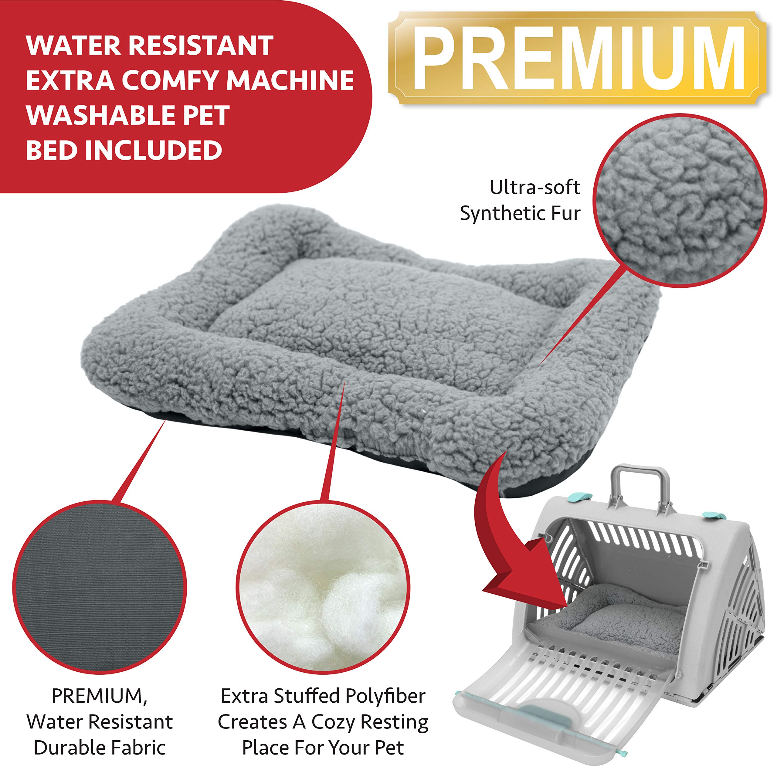 SportPet Designs – pliable et plat pour rangement compact.