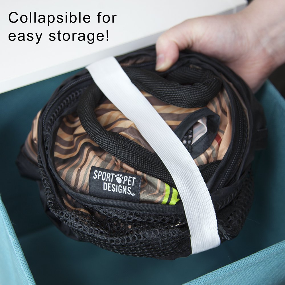 SportPet Designs transporteur chat doux Pattern 20 — Impression exterieur coloree pour un look attractif.