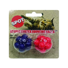 SPOT balle caoutchouc atomique rebondissante, stimule le jeu et l'exercice chez le chat.
