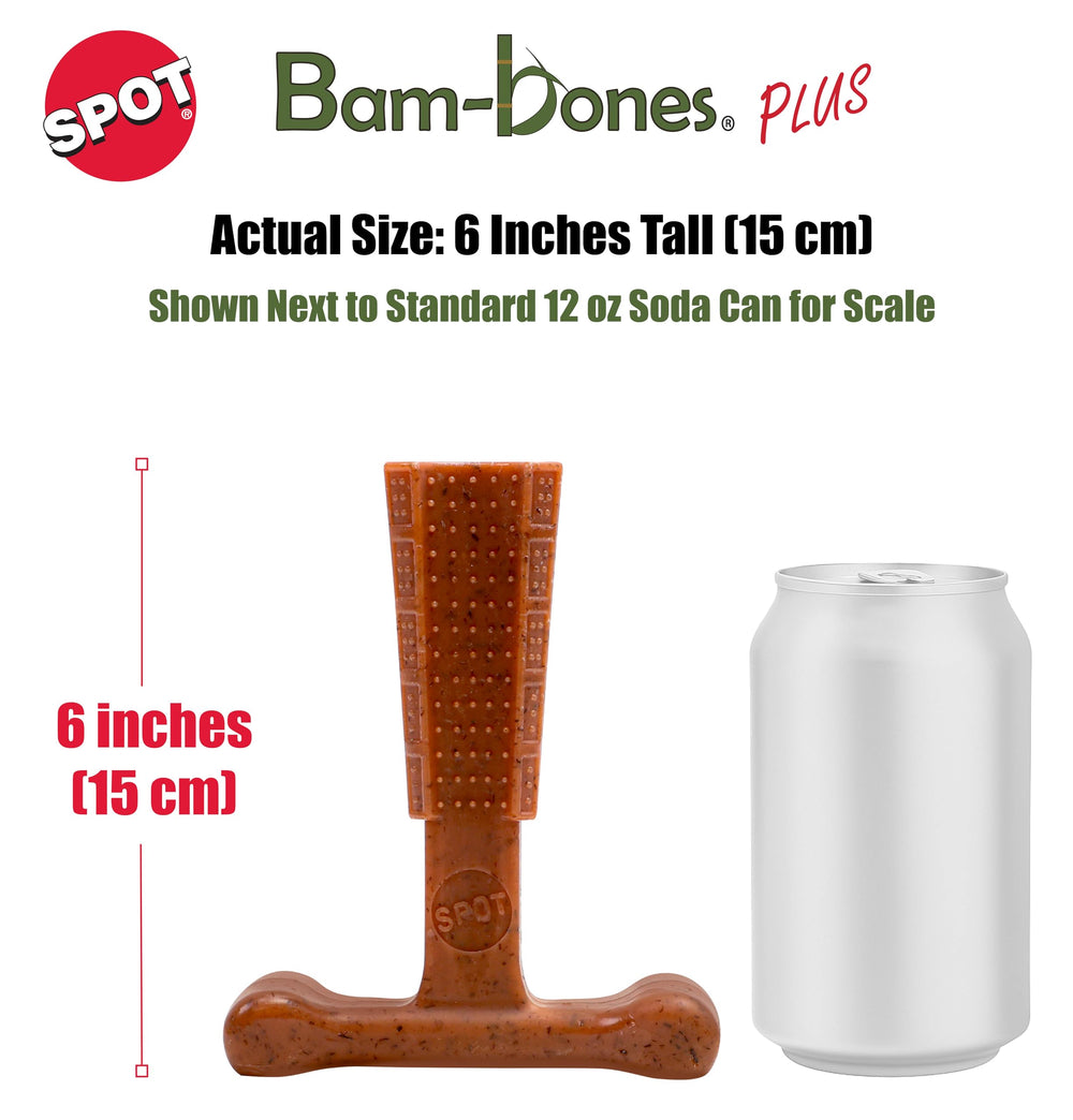 Spot Bam-Bones Plus T-Bone, design sans éclats pour une utilisation en toute sécurité.