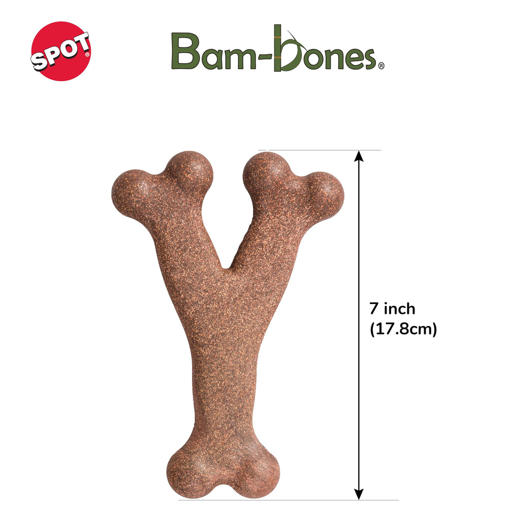 SPOT Bam-Bones saveur bacon attirante et durable lors du jeu