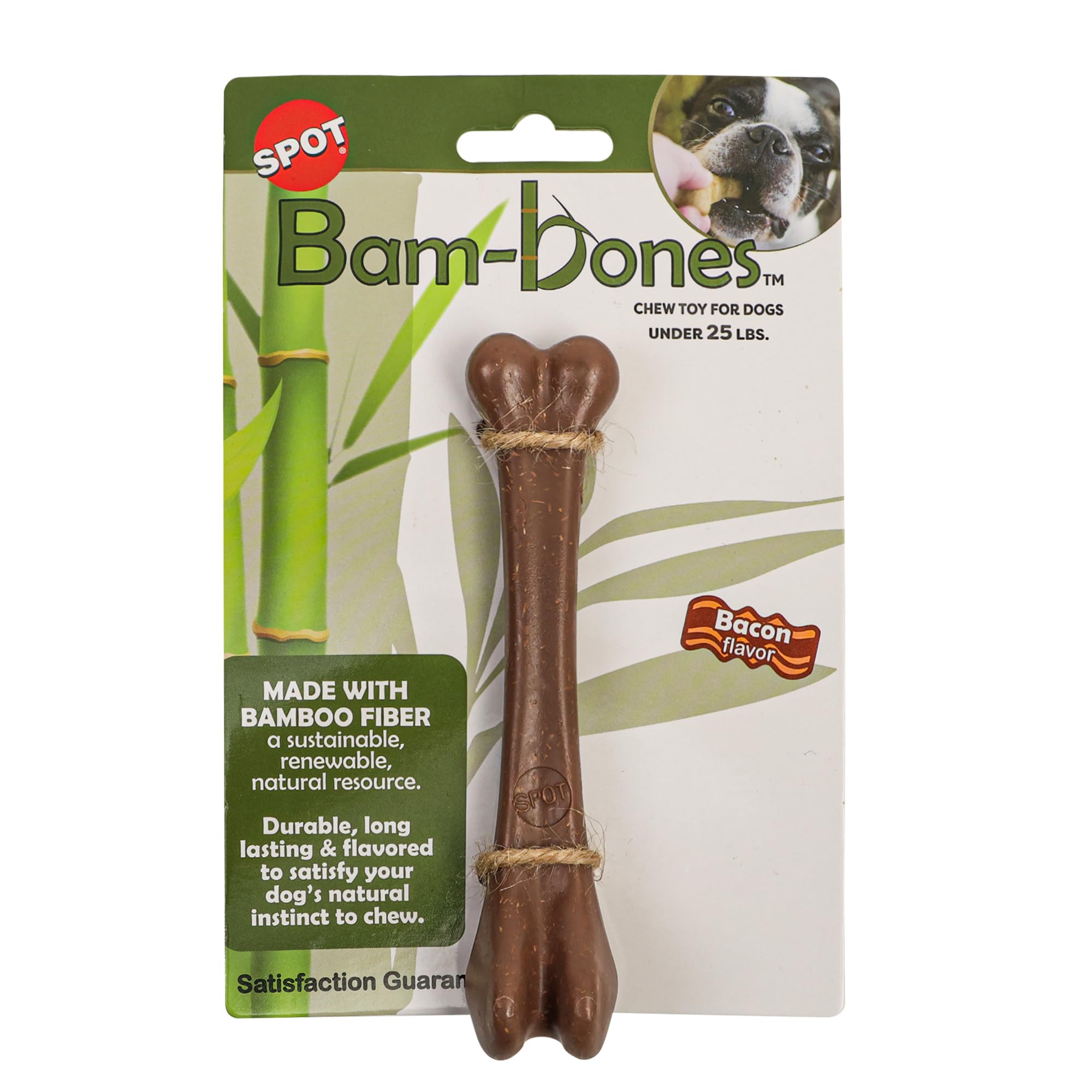 SPOT Bam-Bones: taille large 9,75 pouces pour chiens forts.