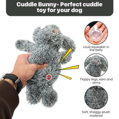 SPOT Cuddle Bunnies disponible en trois couleurs pour varier les sessions de jeu.
