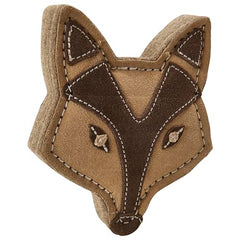 SPOT Dura-Fused Chunkies Fox, détail cuir véritable, résistance adaptée aux mâchoires fortes.