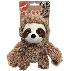 Spot Fun Sloth : jouet peluche doux pour petits chiens, câlins parfaits.