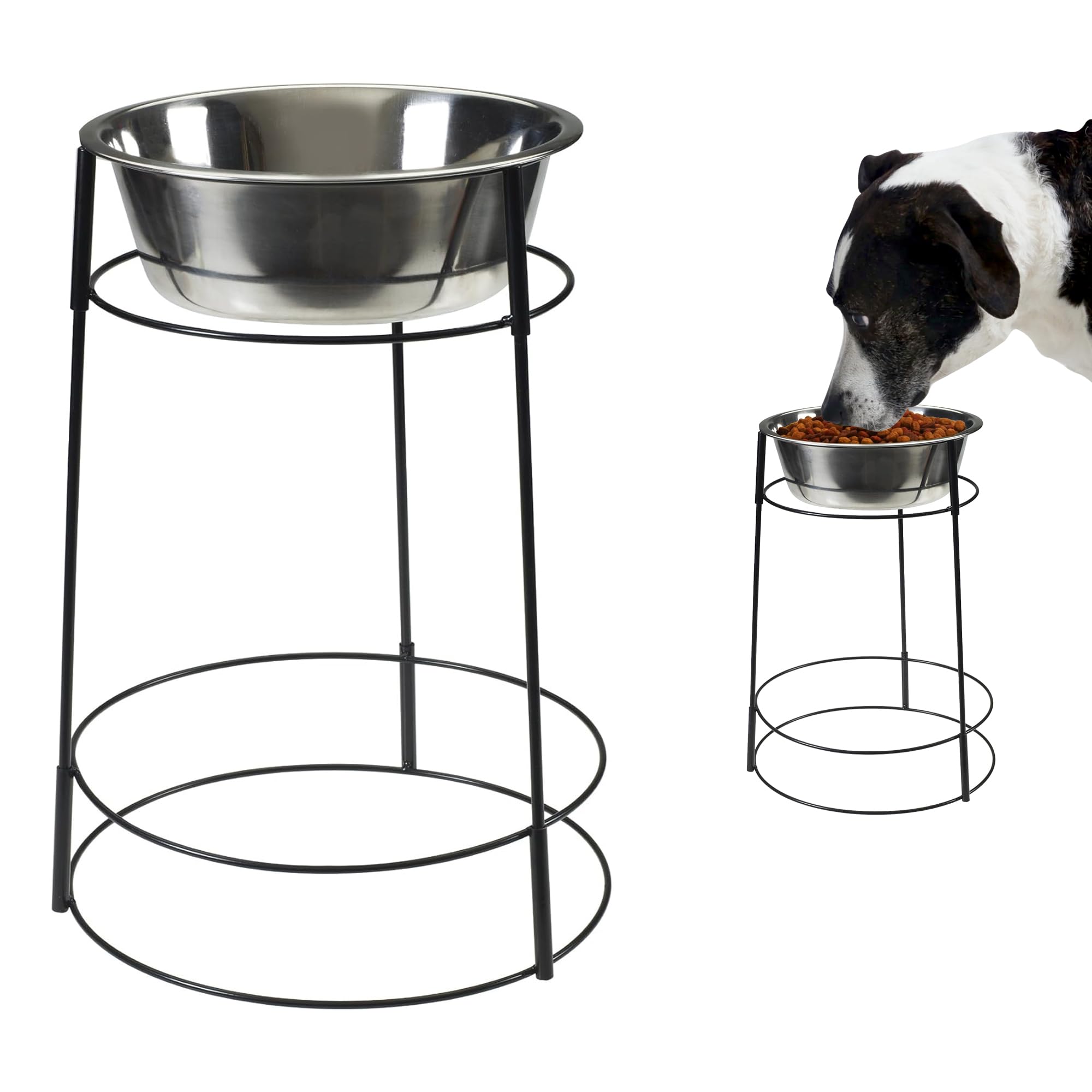 Spot Hi Rise bol inox 2 qt amovible prêt pour les repas du chien