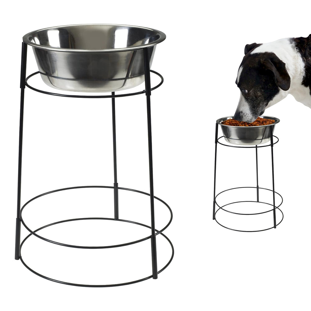 Spot Hi Rise bol inox 2 qt amovible prêt pour les repas du chien
