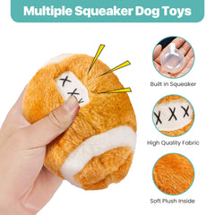 SPOT jouet chien fetch ballon peluche, parfait pour rapporter après le jeu.