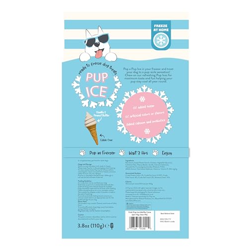 SPOT Pup Ice: bâton comestible pour distraction et mastication.
