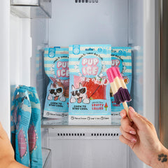 SPOT Pup Ice saveur fraise-bleuet: friandise fruitée pour chiens gourmands.