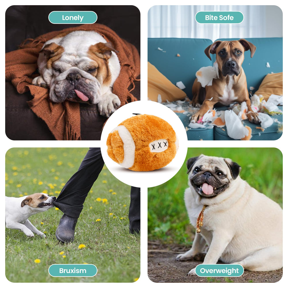 SPOT siffleur jouet chien peluche, stimulation sonore pour le jeu.