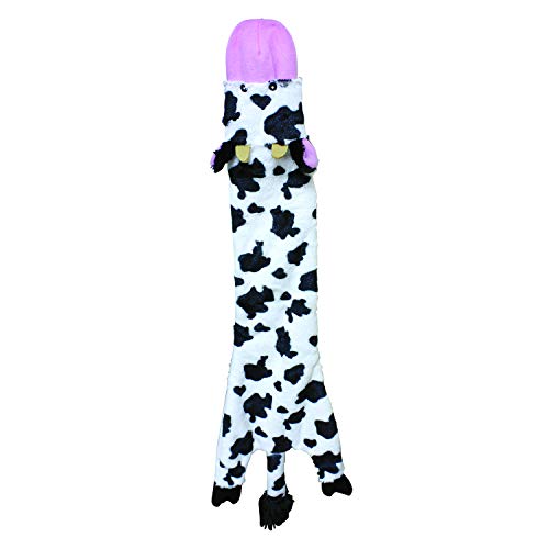 SPOT Skinneeez Crinklers Vache 23 po — parfait pour chiens de taille moyenne à grande