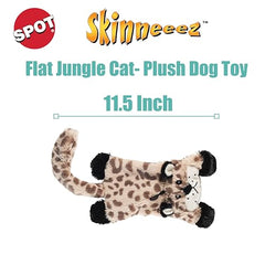 SPOT Skinneeez Flat Cat design Lion, sifflet intégré pour plus d'interactivité.