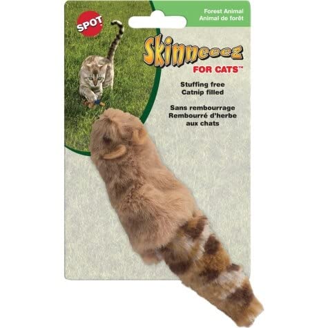 SPOT Skinneeez Foret chat textures douces : stimulation tactile agréable.