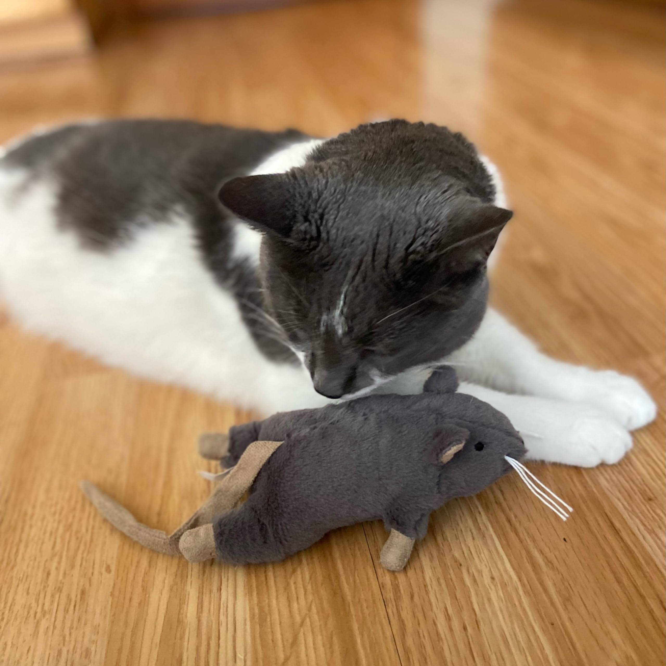 SPOT Souris Bertha, peluche sûre et douce pour chats de tous âges.