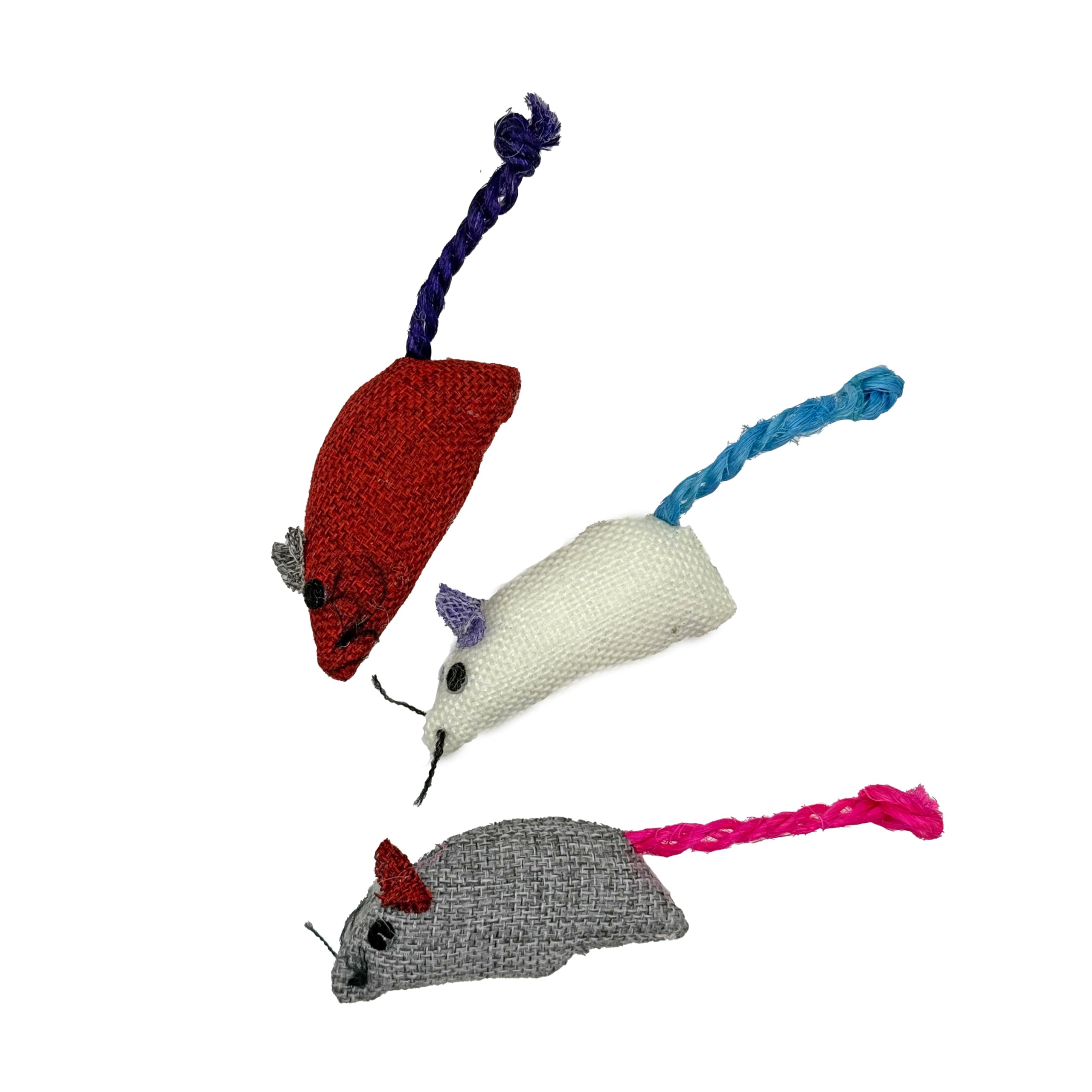 SPOT Souris en jute interactives bleu favorise le jeu actif.