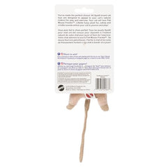 Souris Plate Frankie SPOT au poil doux réaliste, offre une expérience tactile pour le jeu.