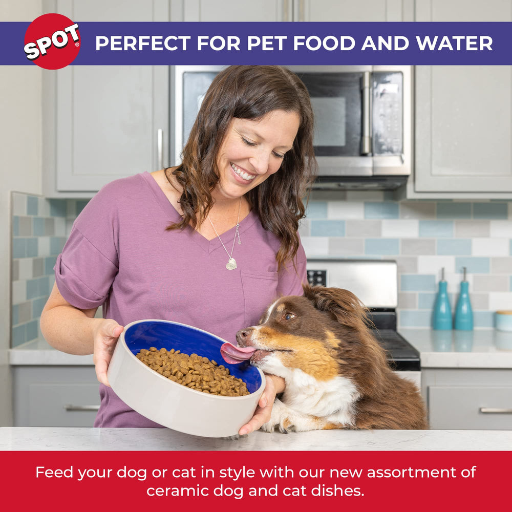 Bol SPOT Standard Crock Dish rond 24 cm, parfait pour grands chiens.