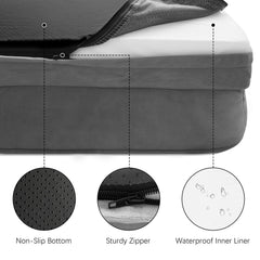 Couverture lavable avec fermeture zippée Spotted Play entretien facile.