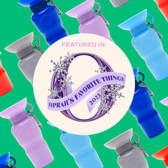 Utilisation à une main: l'hydratation pendant les balades avec Springer.