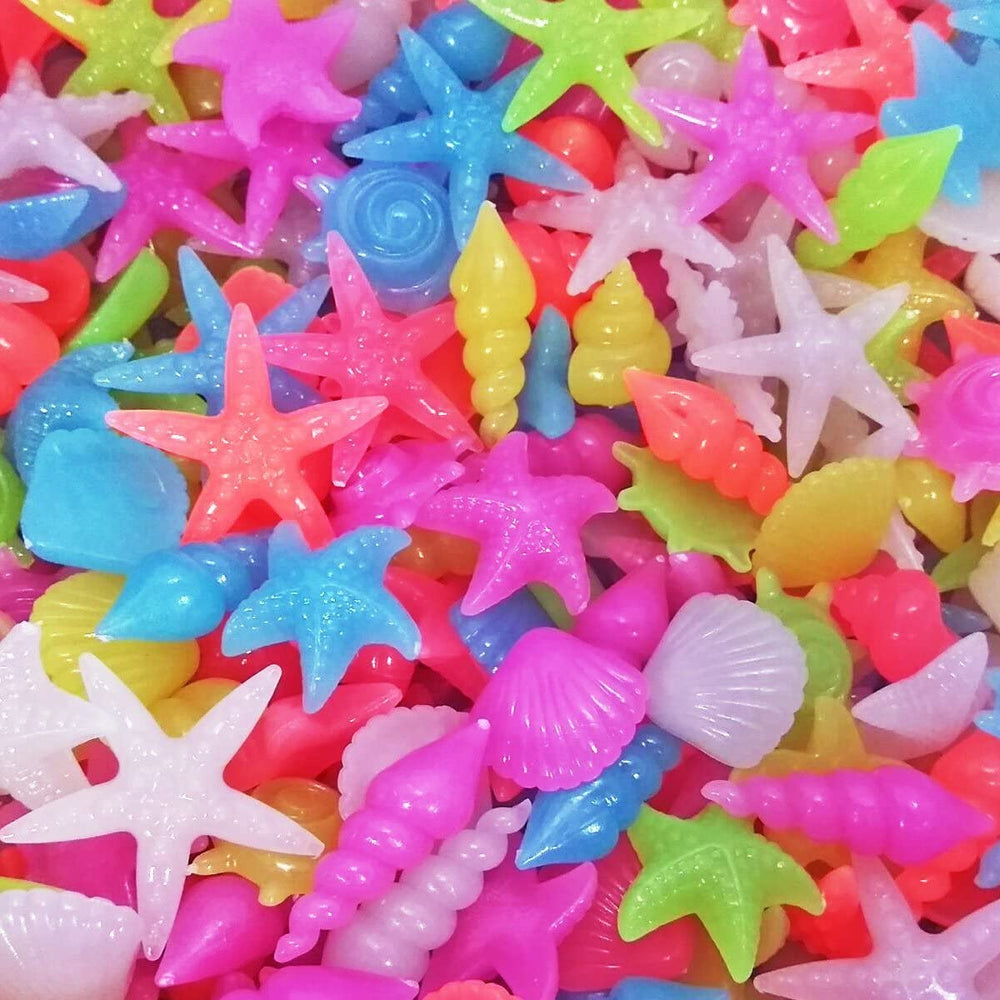 Galet d'aquarium SpringSmart en forme de conque, couleurs vives pour un décor vivant.