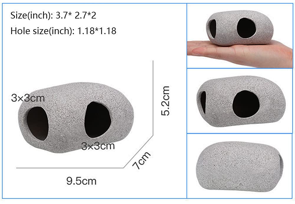 SpringSmart ornément-aquarium-ceramique-sans-odeur, décor élégant et sûr.