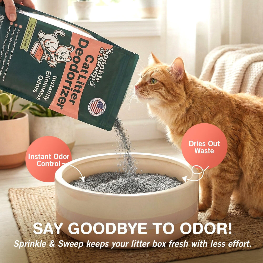 Sprinkle & Sweep charbon-actif-coco: neutralise les odeurs avec charbon actif naturel.
