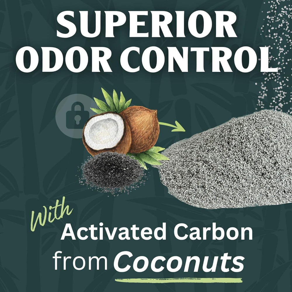 Sprinkle & Sweep avec charbon coco pour neutraliser les odeurs dès l’application