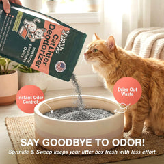 Sprinkle & Sweep produit non toxique et sans danger pour chats.
