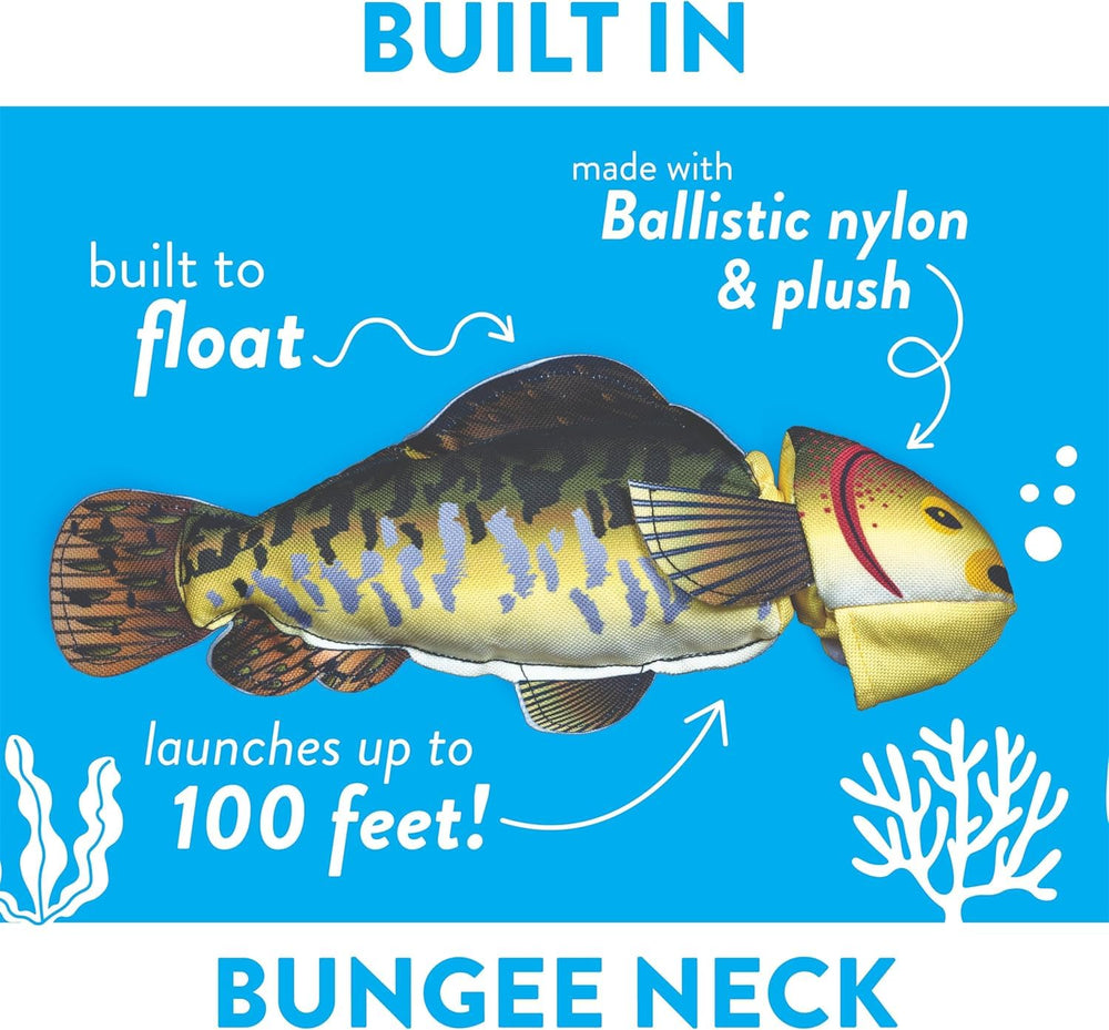 Spunky Pup Fly & Fetch – Lanceur élastique, permet des lancers jusqu'à 30 mètres
