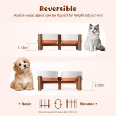 Bol modulable à deux hauteurs SPUNKYJUNKY, adapté à différents animaux.