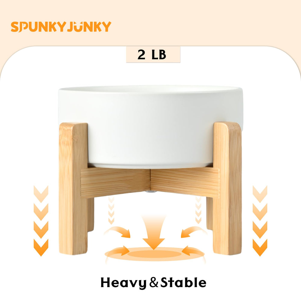 SPUNKYJUNKY posture d'alimentation améliorée pour chien