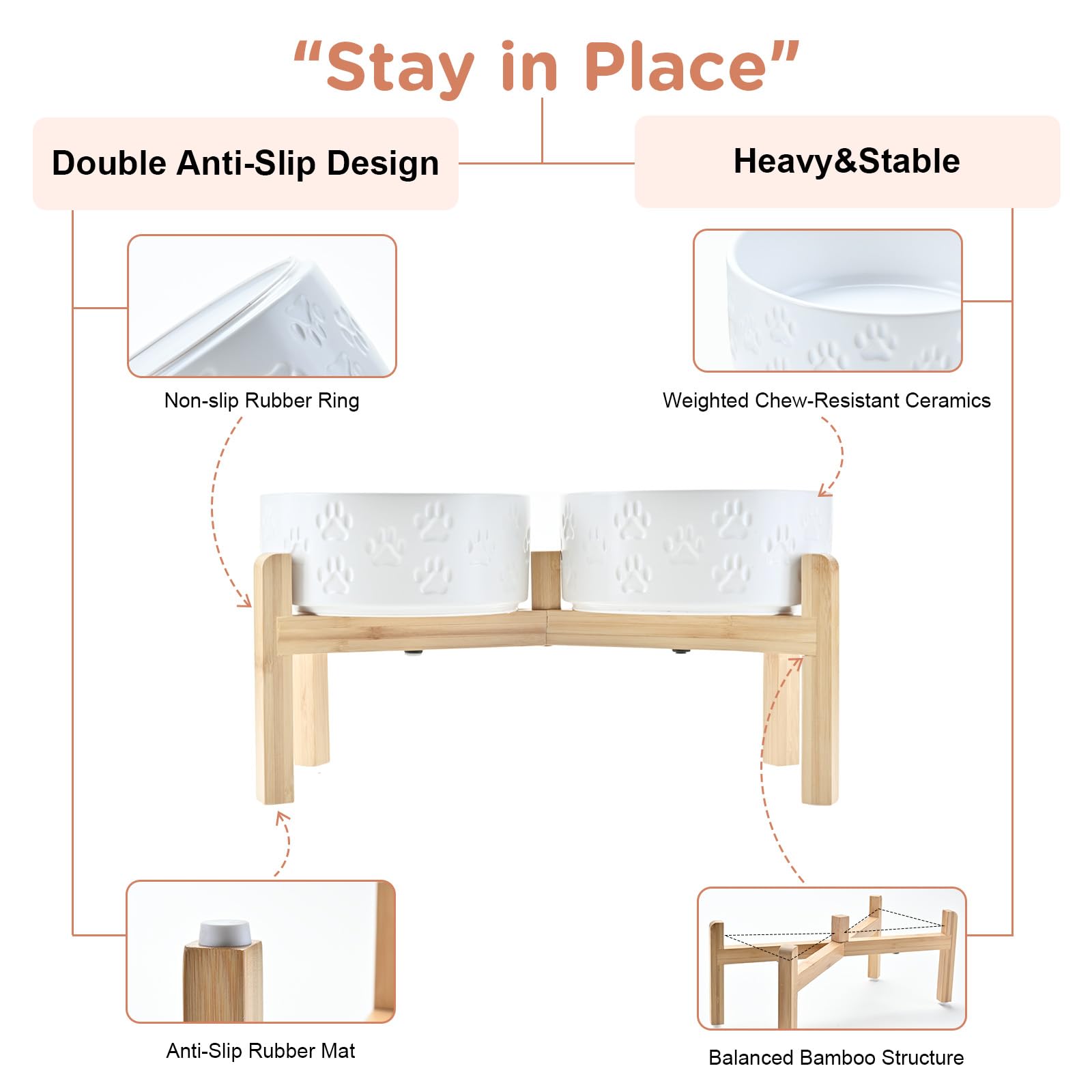 Design moderne SPUNKYJUNKY allie céramique et bambou pour votre déco.