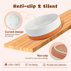 SPUNKYJUNKY hauteur ergonomique favorisant une posture correcte pendant les repas.