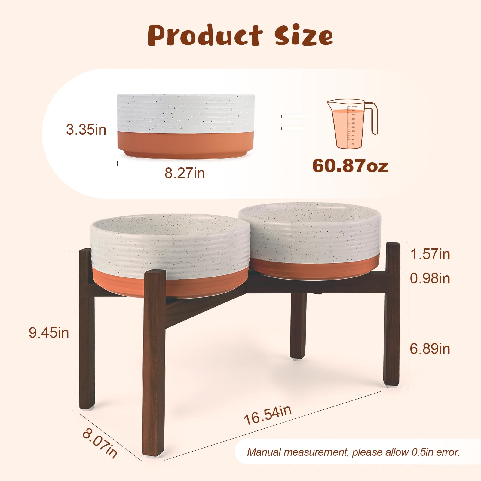 SPUNKYJUNKY support bois acacia stable pour une mangeoire durable.