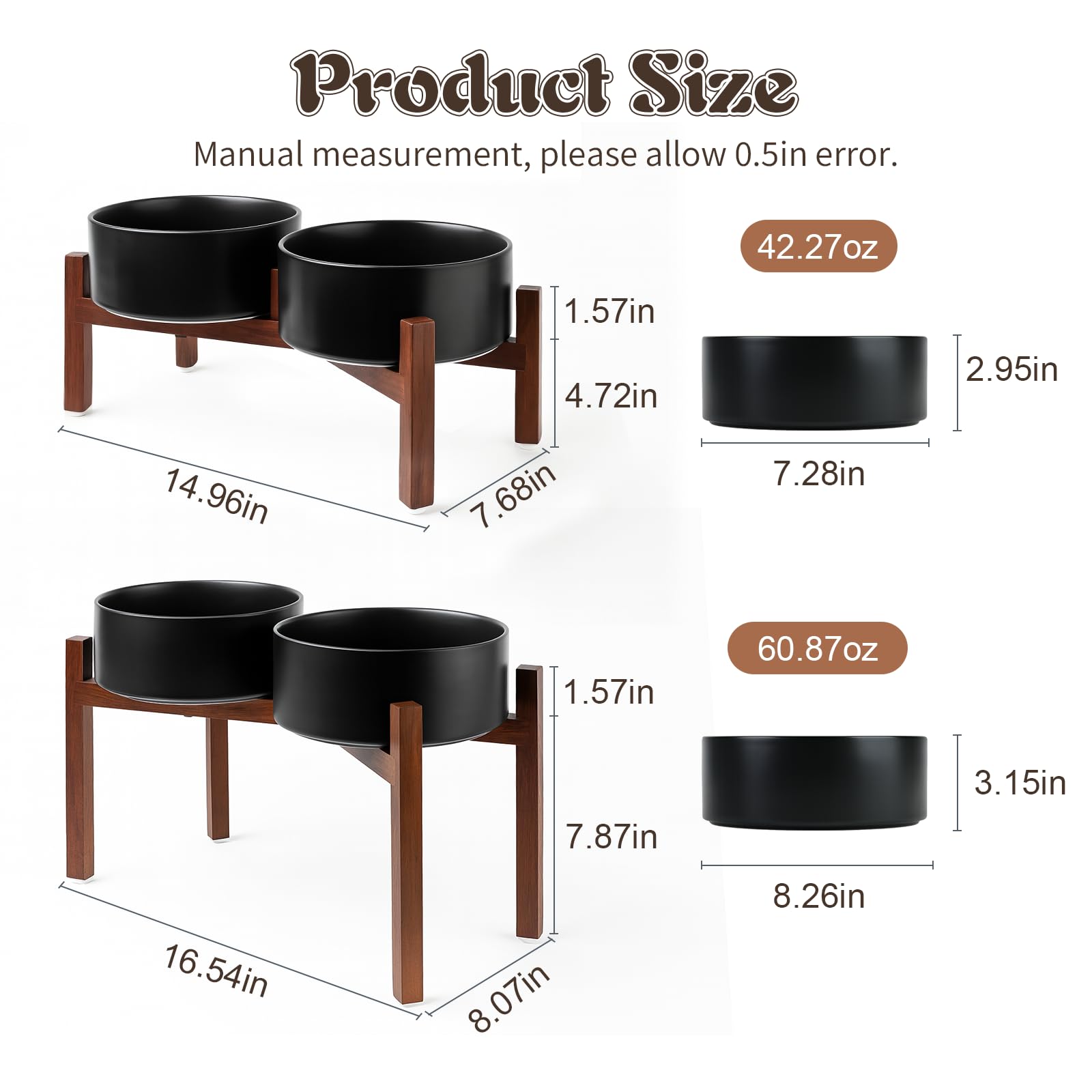 Support en bois acacia SPUNKYJUNKY, stabilité et durabilité assurées