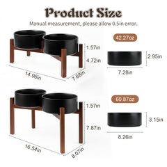 Support en bois acacia SPUNKYJUNKY, stabilité et durabilité assurées